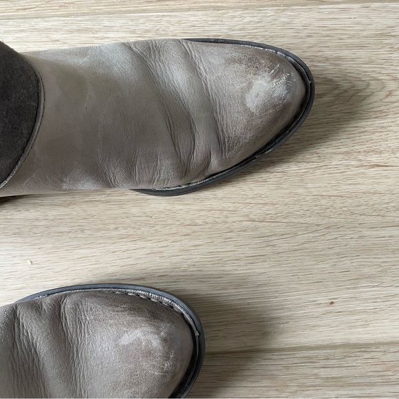 Born Grey Taupe Boots 9 - Picture 3 of 8